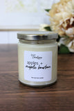 Apples + Maple Bourbon scented soy candle
