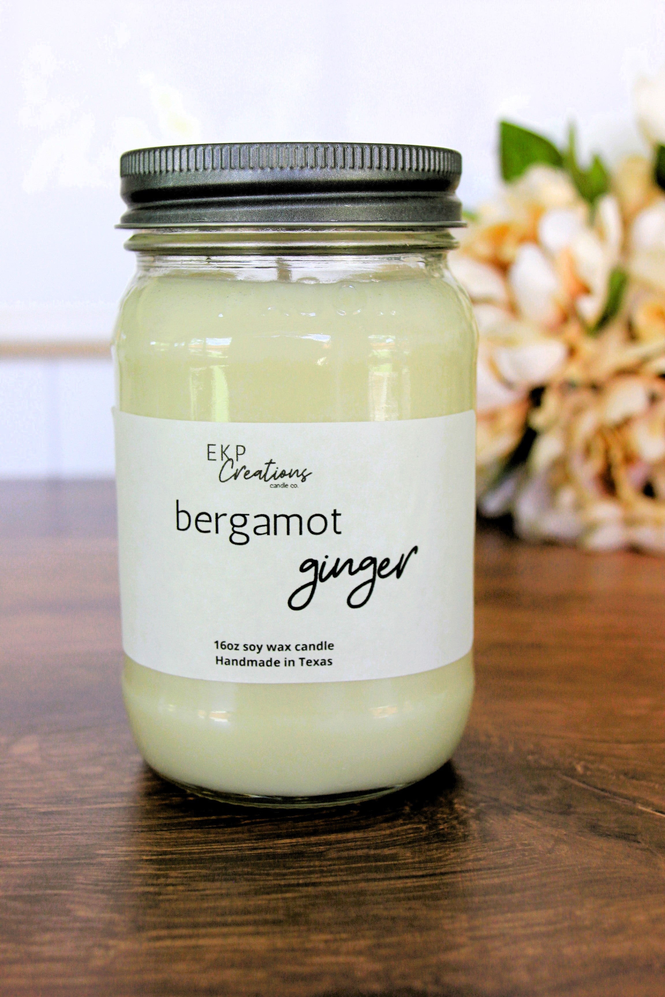 Bergamot Ginger Soy Candle