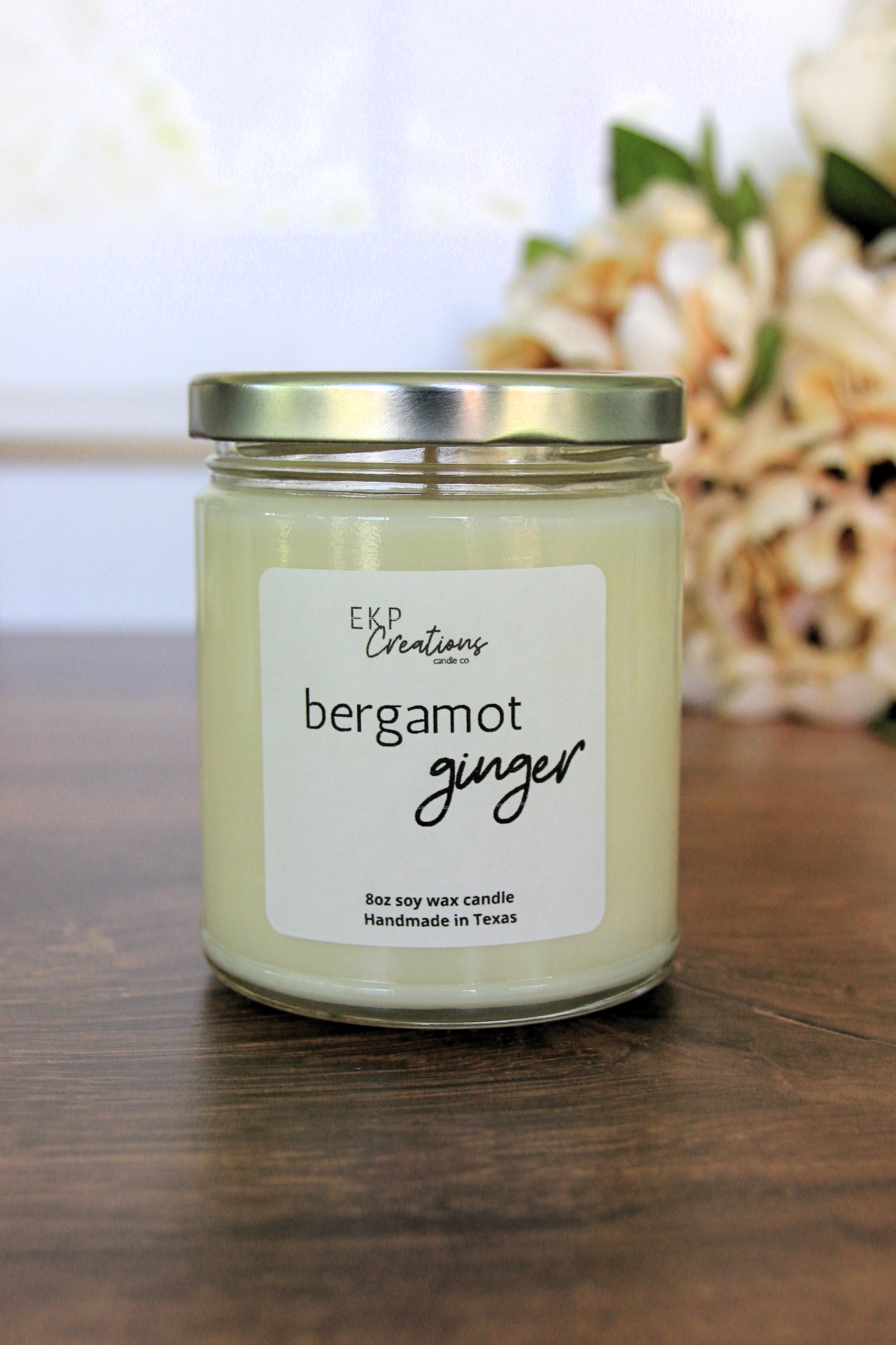 Bergamot Ginger Soy Candle