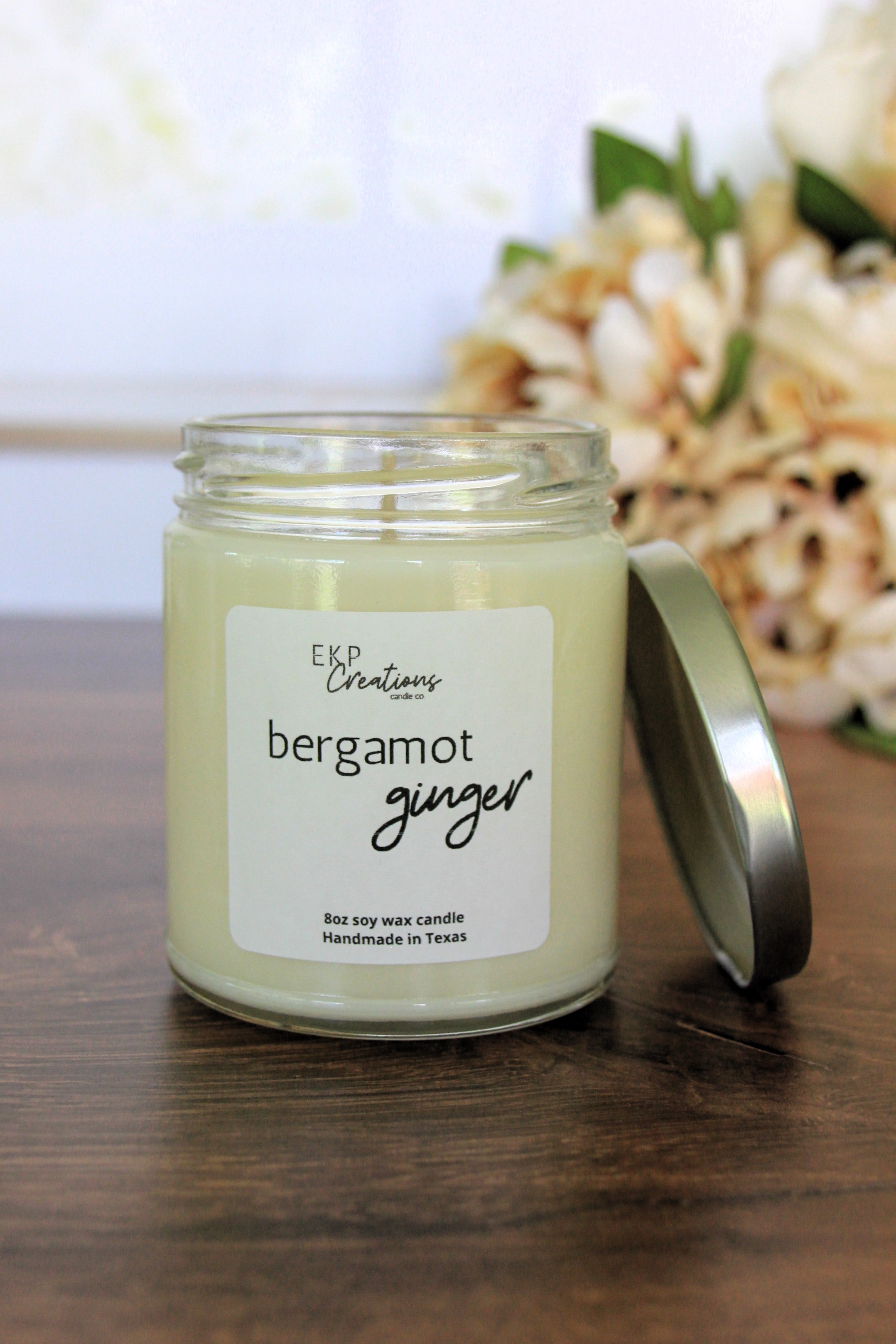 Bergamot Ginger Soy Candle