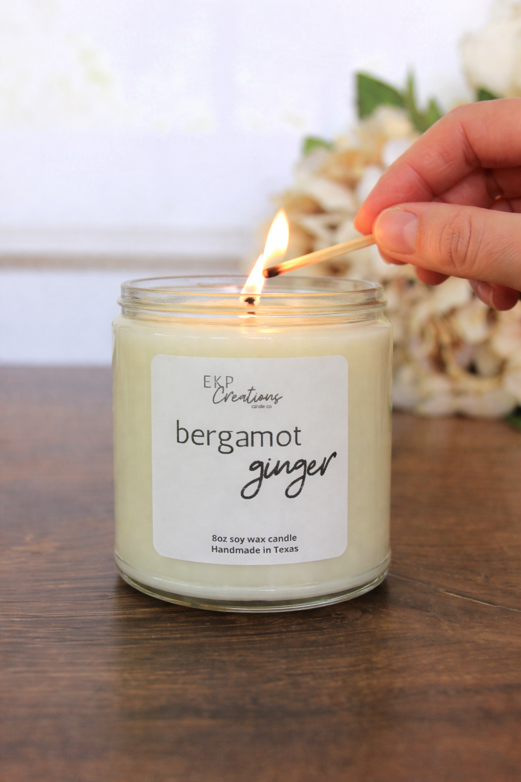 Bergamot Ginger Soy Candle