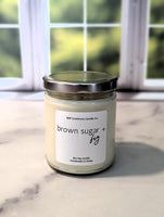 Brown Sugar + Fig 8oz Soy Candle