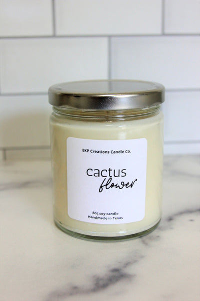Cactus Flower 8oz Soy Candle
