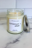 Cardamom + Cream soy candle