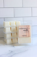 Cedarwood + Vanilla wax melts