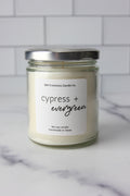 Cypress + Evergreen soy candle
