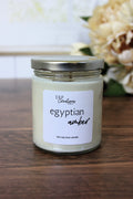 Egyptian Amber scented soy candle