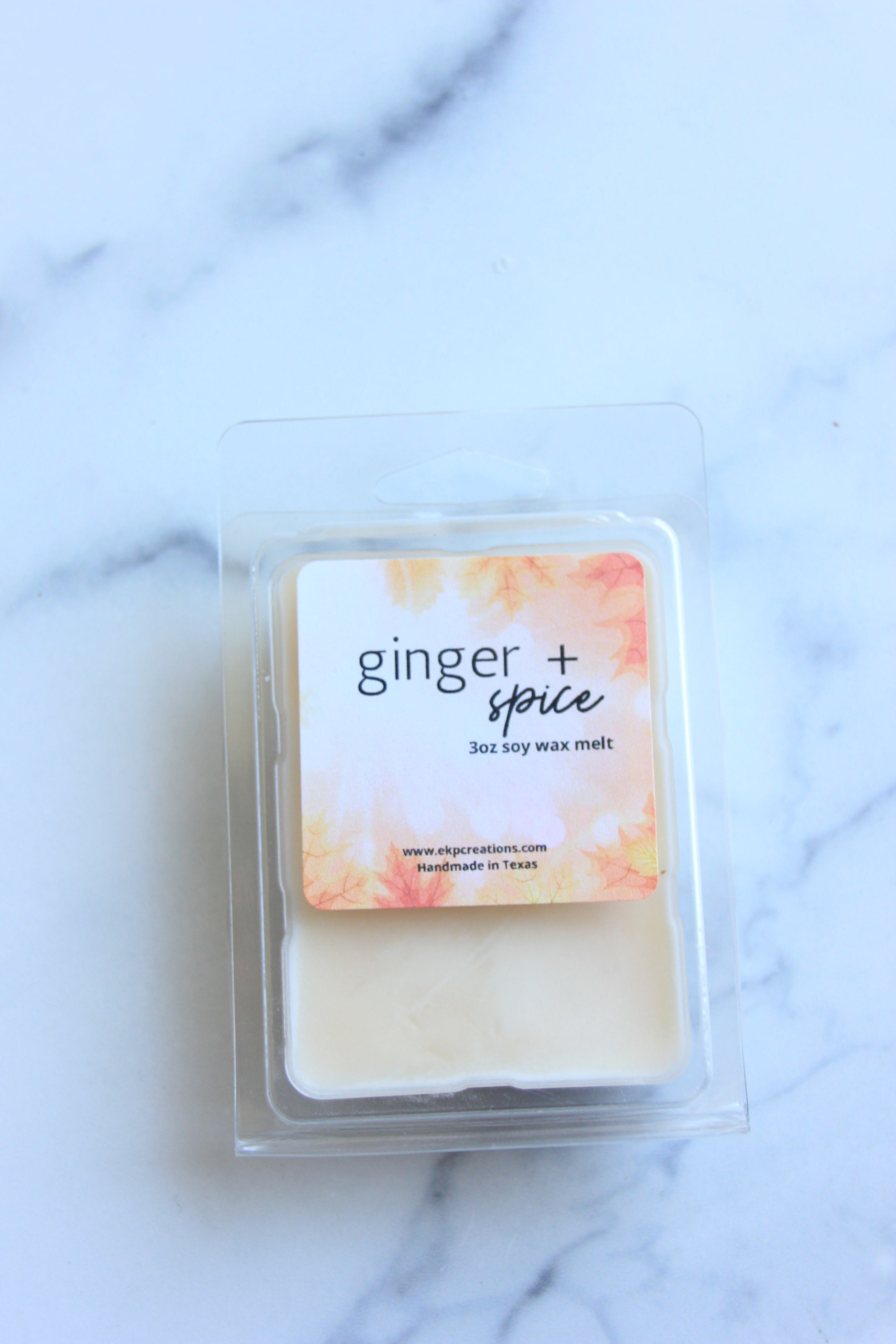 Ginger + Spice wax melt