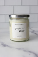 Ginger + Spice soy candle