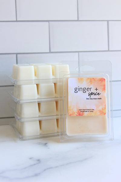 Ginger + Spice wax melt