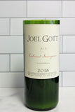 Upcycled Joel Gott Sauvignon Blanc wine bottle candle
