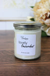 Lovely Lavender scented soy candle