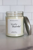 Lovely Lavender 8oz Soy Candle