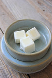 Scented wax melts in a wax melter