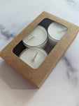 Plumeria + Lily Scented Tea Lights (3pack)