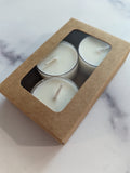 Cedarwood + Vanilla Scented Tea Lights (3pack)