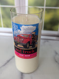 Ginger + Spice Scented Soy Candle - Red Truck