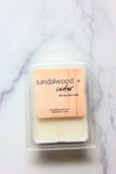 Sandalwood + Cedar Soy Wax Melts