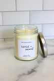 Santal + Coconut soy candle