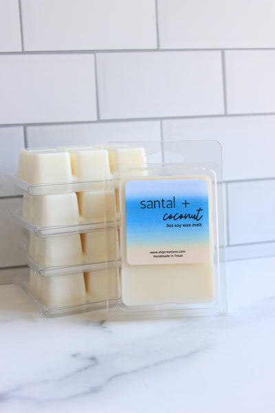 Santal + Coconut wax melts