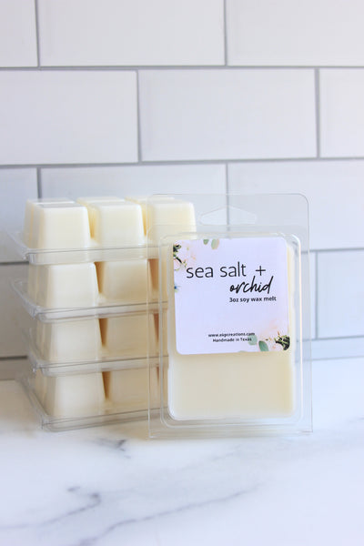 Sea Salt + Orchid wax melts