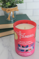 Orange + Mint Scented Soy Candle - Sunbird