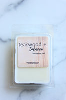 Teakwood + Tobacco wax melts