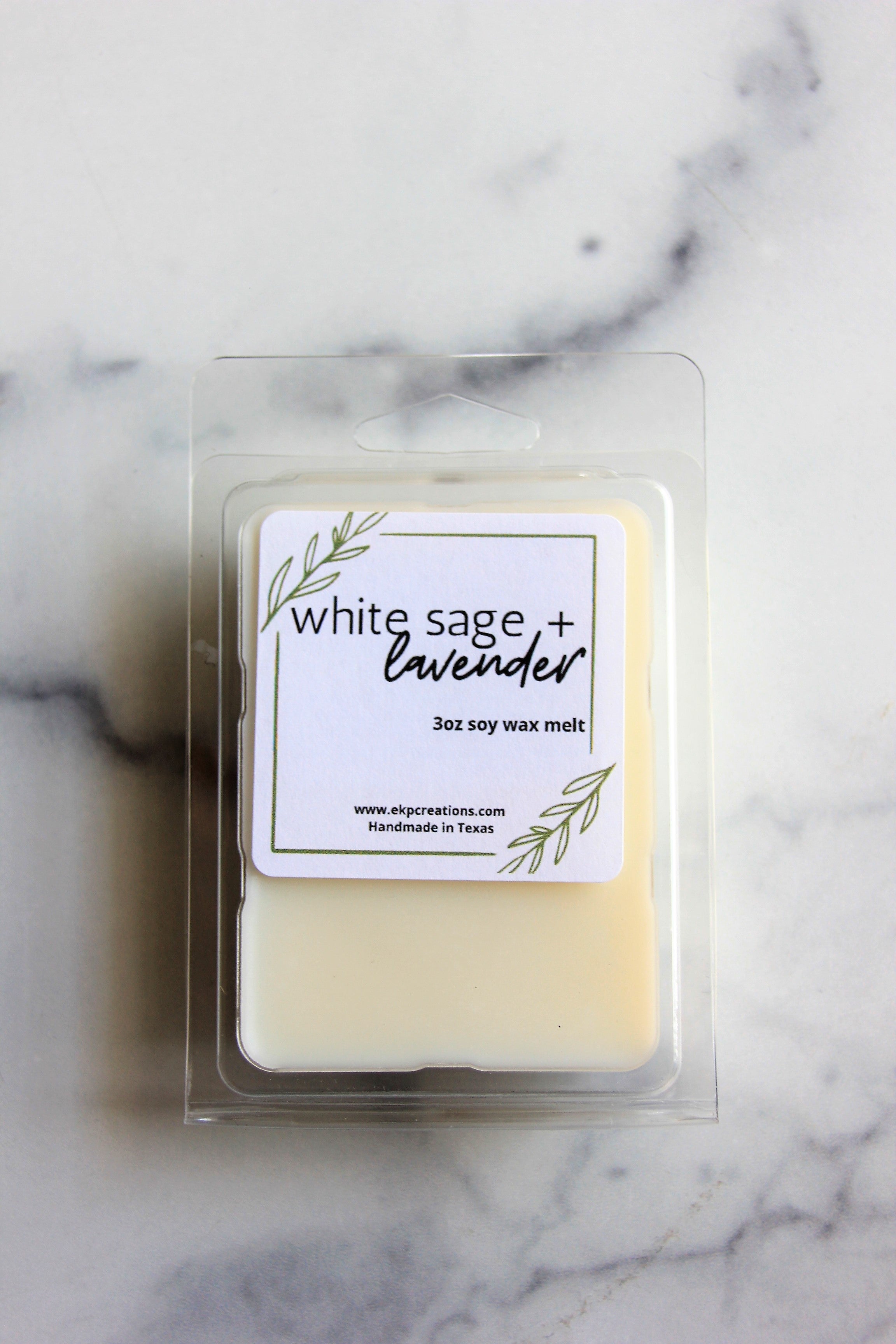 White Sage + Lavender Soy Wax Melts