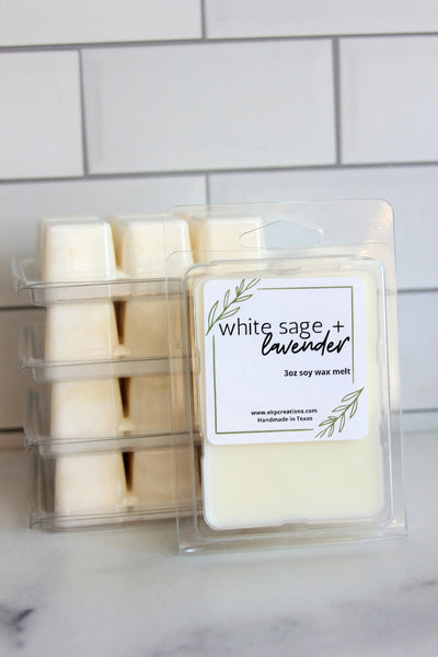 White Sage + Lavender Soy Wax Melts