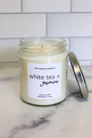 White Tea + Jasmine candle