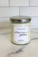 White Tea + Jasmine soy candle